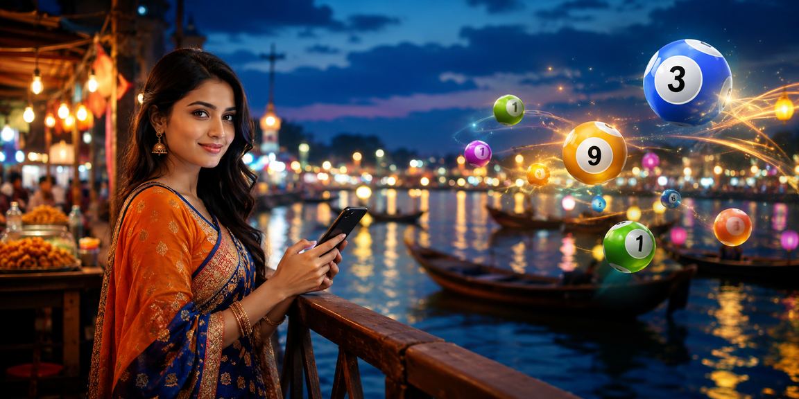সুন্দরবনের লটারি গেম রাতের বাজার